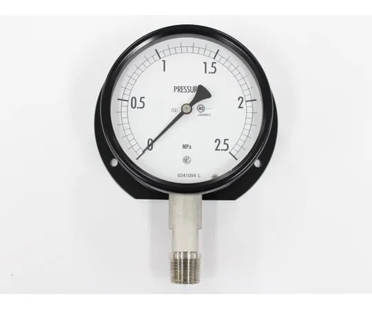 65-4302-34 Sealed Pressure Gauge (100Φ) Vertical B Frame 2.5 MPa BE10-293