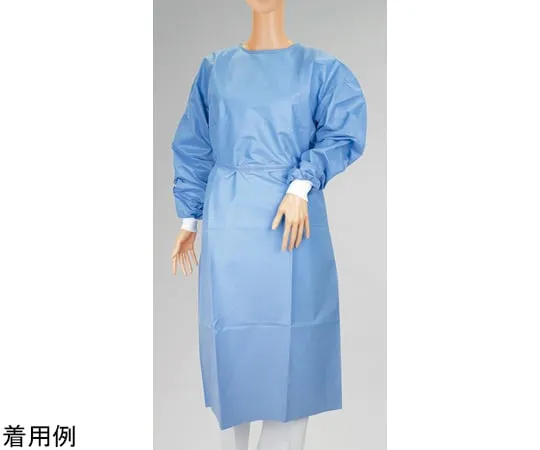 69-6176-07 Osaki Isolation Gown Smsiin Free Blue 1 Bag (10 Sheets) 51042