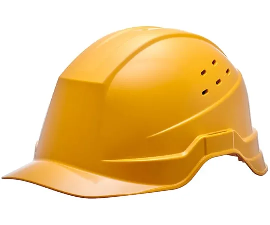67-6629-33 ABS Helmet (α Liner/Vent Attached) "Ear Muff/Disaster Prevention Surface" Mountable Yellow SC-23BVDR2-Y