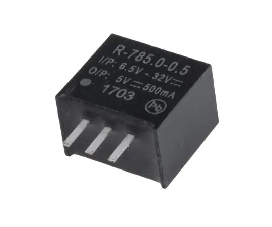 63-4859-69 Recom Switching Regulator, 6.5 → 32V dc Input, 5V dc Output, 500mA R-785.0-0.5