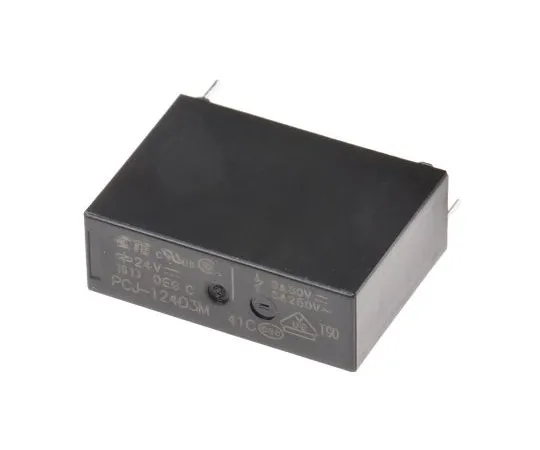 63-4860-04 TE ConnectivityPCJ SPNO Non-Latching Relay PCB Mount, 24V dc Coil, 3A PCJ-124D3M