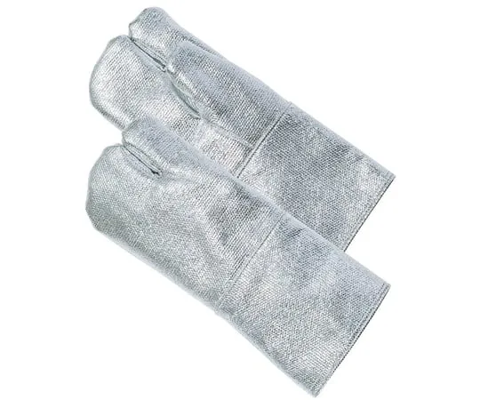 64-9331-80 Carmaron ® Aluminum Deposition Heat Resistant Gloves (3 Finger Mittens) 35 cm RGT27