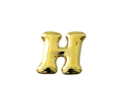 61-7421-15 Gold Characters Small H ABG15-H