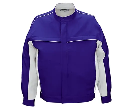 63-1785-34 Long Sleeve Jacket Royal Blue x Silver Gray 2626-56-S