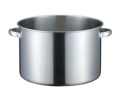 61-6523-43 K 19-0 IH Compatible Half Stockpot (with Scale) 28 cm (without Lid) 8497320