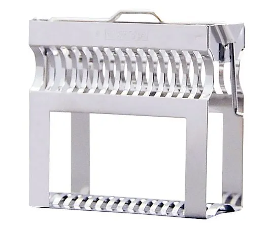 1-4398-11 Staining Tray Metal Fitting Vertical Type for Piecess 15