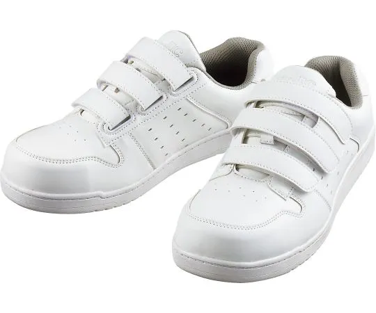 64-0991-53 Safety Shoes Velcro White 22.0 cm S2072R