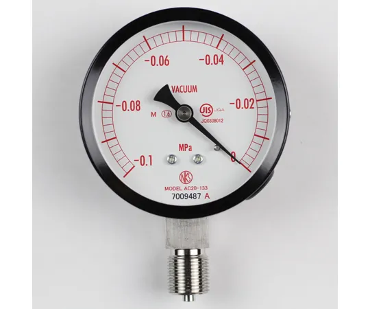 65-4277-67 Normal Pressure Gauge (Φ75) Vertical A Frame for Steam -0.1 MPa AC20-133