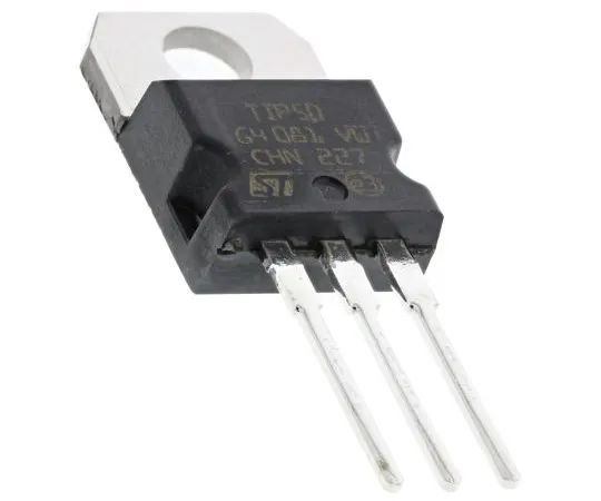 63-4820-79 STMicroelectronics TIP50 NPN Transistor, 1 A, 400 V, 3-Pin TO-220 TIP50