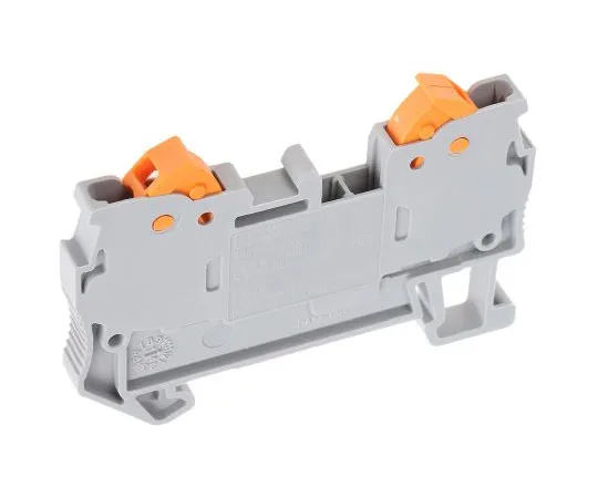 63-4897-80 Phoenix Contact, QTC Clipline Series , 800 V Feed Through Terminal Block, Quick Connect Termination 3205019