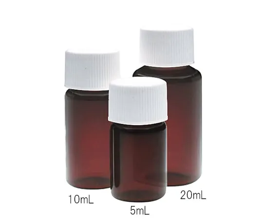 3-6287-01　［Discontinued］PET Light Shielding Reagent Bottle 5mL　W220003