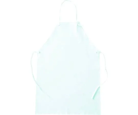 67-6825-77 Apron Oil-Resistant Urethane Apron White 028