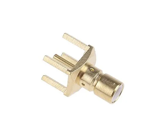 63-4755-45 Radiall Through Hole Standard SMB Connector, 50Ω Impedance, Solder Termination, Coaxial cable type R114426000W