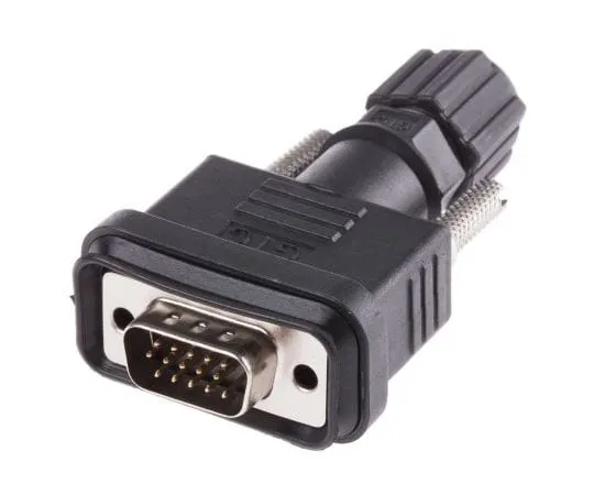 63-4666-65 RS PRO 15 Way Cable Mount D-sub Connector Plug 122-3046
