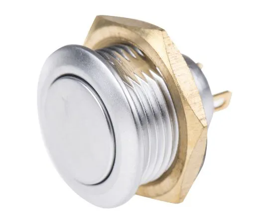 63-4761-06 ITW Single Pole Single Throw (SPST) Momentary Miniature Push Button Switch, IP67, 12.15 (Dia.)mm, Panel Mount 57-111