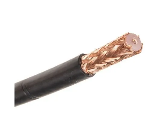 63-4734-49 Nexans Black Unterminated to Unterminated RG213/U Coaxial Cable, 50 Ω 10.3mm OD 20m RG213U BLACK 20M