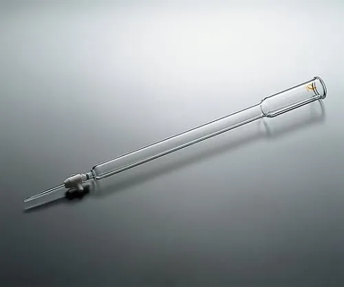 61-0039-23 Separation Type Chromatography Tube TS Joint (with Quick Cock) 15 x 200 CL0170-01-10