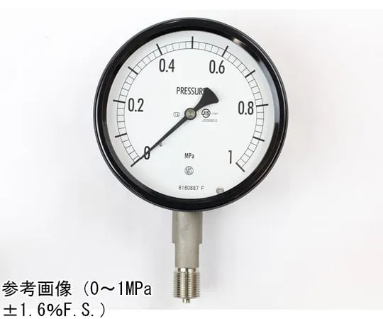 65-4302-99-20 Sealed Pressure Gauge (100Φ) Vertical A Frame with 0.05 MPa Inspection Certificate BE12-133