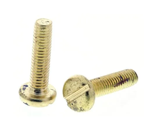 63-4816-93 RS, M3 Pan Head, 12mm Brass Slot0.5 483-1397