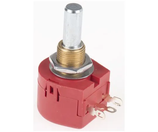 63-4837-30 TE Connectivity 1 Gang Rotary Wirewound Potentiometer with a 6.35 mm Dia. Shaft, 10Ω, ±10%, 1W, Linear TW1100KA TW1100KA