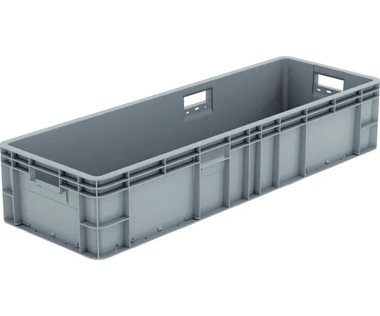 67-6577-74 TP Standard Container TP392B with Long and Short Handle + No Long Hole Light Gray 20560400GL802