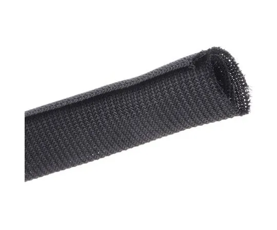 63-4932-85 RS Braided PET Black Cable Sleeve, 20mm Diameter, 3m Length 668-1270