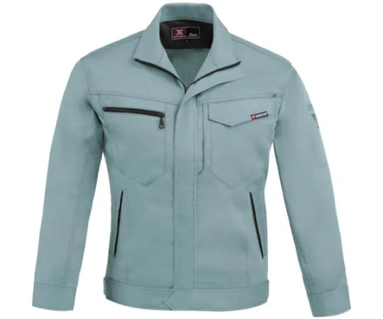 65-8373-15 Long Sleeve Blouson Mist Green 3L 1634-605-3L