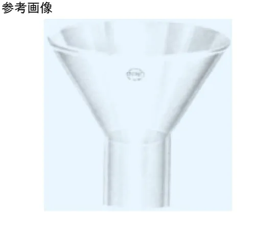 65-8682-36 P.P Powder Funnel Diameter 80 mm Foot Diameter 15 mm 677-080