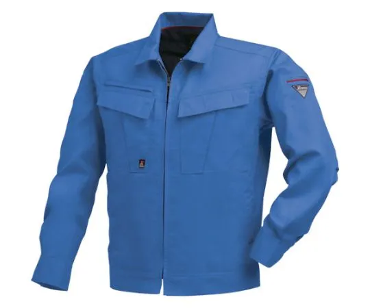 65-8376-53 Long Sleeve Blouson Blue 3L 1654-40-3L