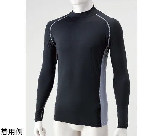 65-3359-64　［Discontinued］Cool Power Stretch Shirt Long Sleeve Black M　HO-98BK-1