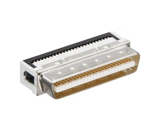 63-4703-52 Hirose DX Series, Male 50 Pin Straight Cable Mount SCSI Connector 1.27mm Pitch, IDC, Screw DX31A-50P(50)