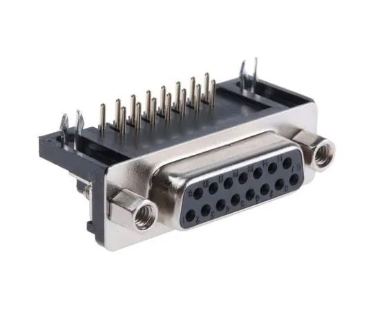 63-4870-76 RS 15 Way Right Angle Rectangular Connector Socket 544-3979
