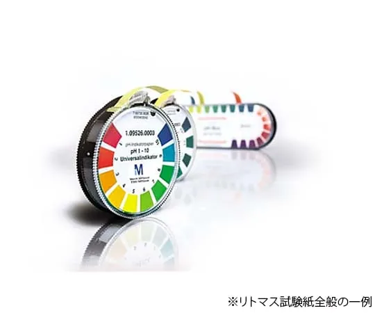 61-0307-25 Litmus Paper for pH Test Blue Role Type (4.8m), with Color Scale Reag. pH Eur 109486 3Rolls 1.09486.0003