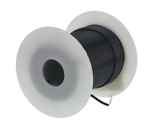 63-4778-66 Alpha Wire Black Hook Up Wire UL1015, 0.33 mm², 600 V 22 AWG, 30m 3071 BK005