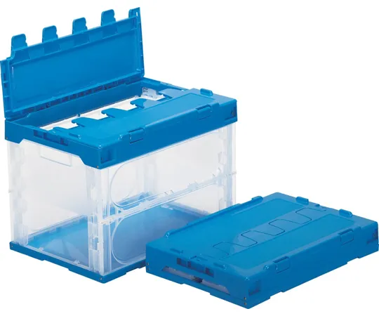 67-7114-38 Container 60B Transparent/Blue 55505000TMBL