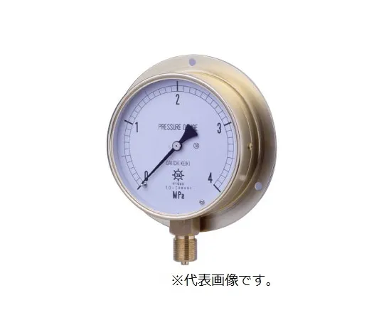 65-3602-16 HNT General Purpose Pressure Gauge for Steam/M B Type Φ75 R3/8 0~0.5MPA BMT38-750.5MPA