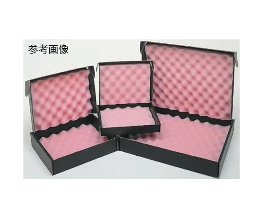 63-4753-54 Conductive Carbon, Polypropylene ESD Box, 318 x 267 x 64mm 287-8237