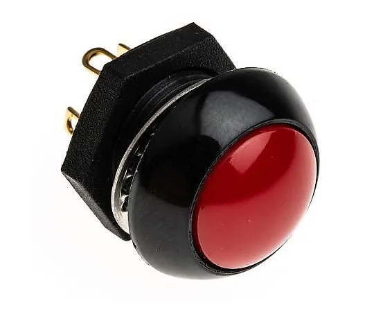 63-4793-35 Otto Double Pole Double Throw (DPDT) Momentary Push Button Switch, Panel Mount, 28V dc P9-113121