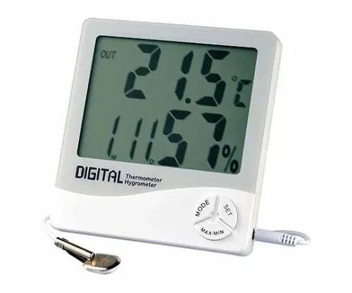 61-6864-94 Digital Thermo-Hygrometer (With Timer, Alarm) TD-8130