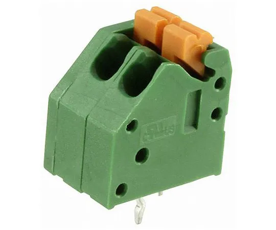 63-4668-33 Board Terminal Strip 3.5 mm Pitch 1 Row 2 Polar Green 1-2834011-2