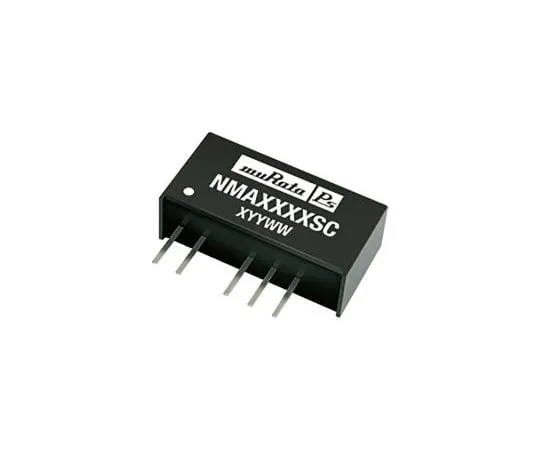 63-4870-11 Murata Power Solutions NMA 1W Isolated DC-DC Converter Through Hole, Voltage in 4.5 → 5.5 V dc, Voltage out ±5V NMA0505SC