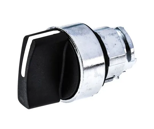63-4765-42 Schneider Electric Harmony XB4 2 Position Selector Switch Head Standard Handle Black Latching ZB4BD2
