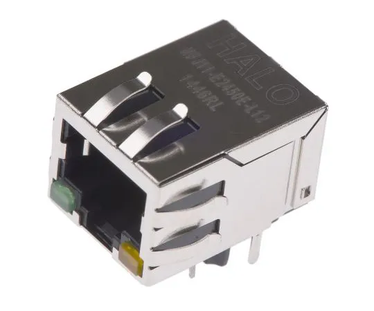 63-4930-09 Halo Electronics FastJack Series, Female RJ45 Connector HFJ11-E2450E-L12RL