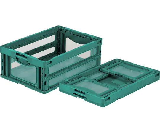 67-7113-21 Folding Container O-55B Green/Transparent 55909000GR608TM
