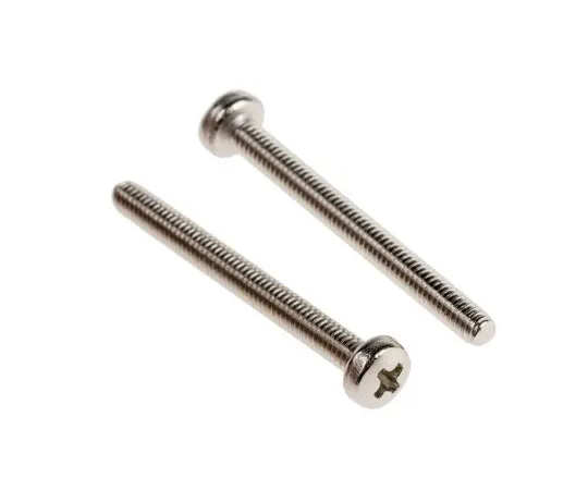 63-4816-49 RS Pro, M2.5 Pan Head, 25mm Brass Pozidriv Nickel Plated0.45 483-0085