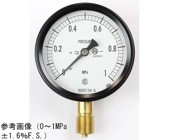 65-4294-64 Sealed Pressure Gauge (75Φ) Vertical A-Frame for Steam 0.4 MPa BC10-131