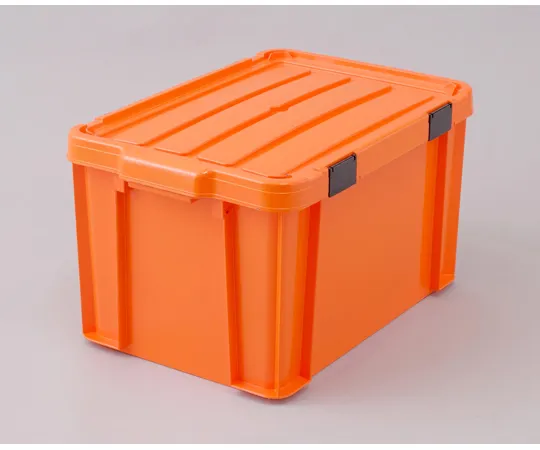 67-3150-75　［Discontinued］Sealed Buckle Container Orange/Black 43.4 L 3 Pieces　MBR-45
