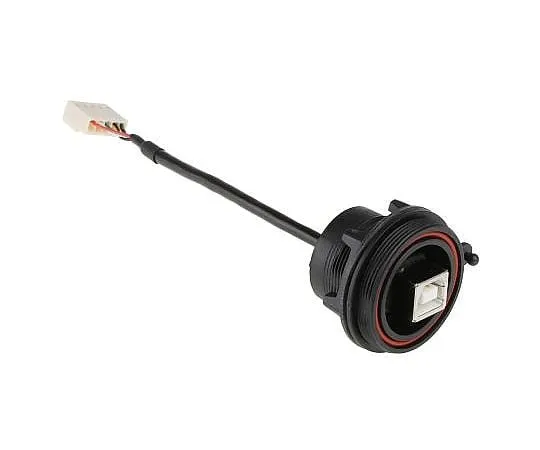 63-4890-54 Bulgin USB 2.0, Female USB B to 5 Way Crimp Socket, 150mm USB Cable PX0843/B