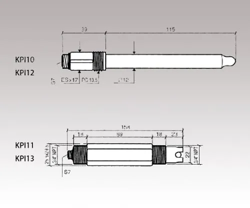 1-3750-14 pH Transmitter KPI13