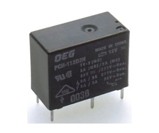 63-4859-96 PCH Relay,1CO,10A 120ac,12dc 400mW PCH-112D2H